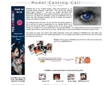 Tablet Screenshot of modelcastingcall.com